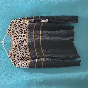 NWT Beach Lunch Lounge BLL Pattern Sweater